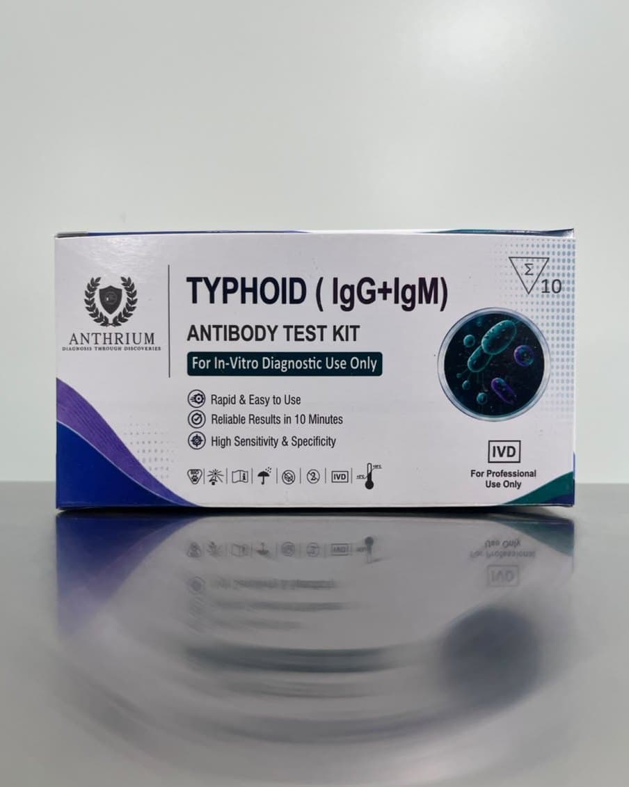 Typhoid (IgG+IgM) Antibody Test Kit