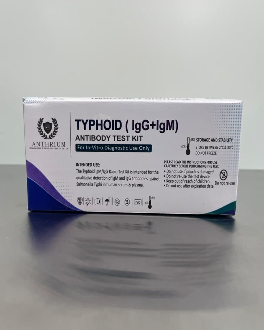 Typhoid (IgG+IgM) Antibody Test Kit — view 2