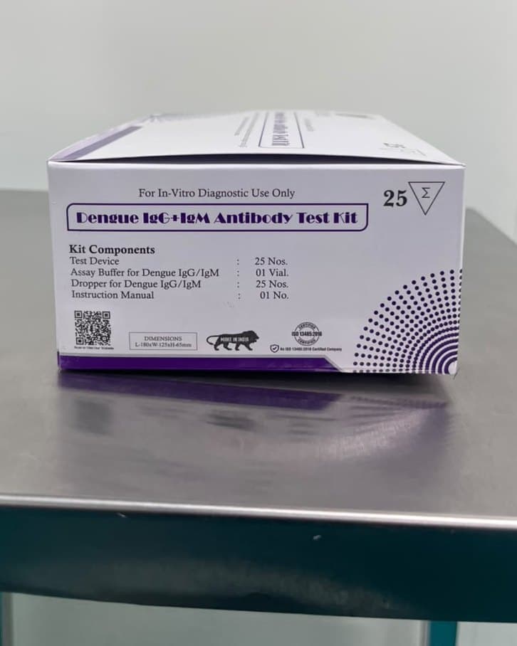 Dengue IgG+IgM Antibody Test Kit — view 2